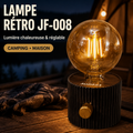 Lampe Rétro JF-008 Junfoi – Ampoule Edison avec Variateur, Camping & Maison